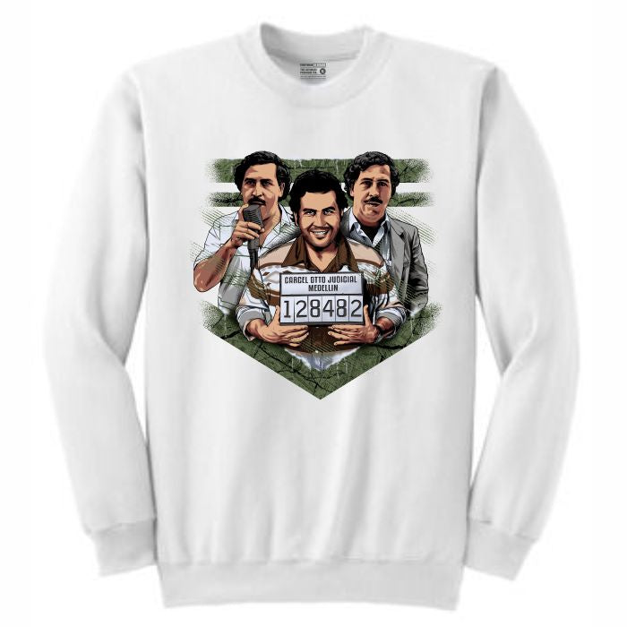Pablo White Crewneck (Tribute Collection)