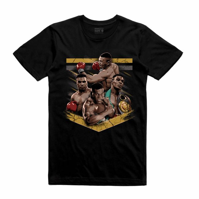 Mike Tyson Black T-Shirt (Tribute Collection)
