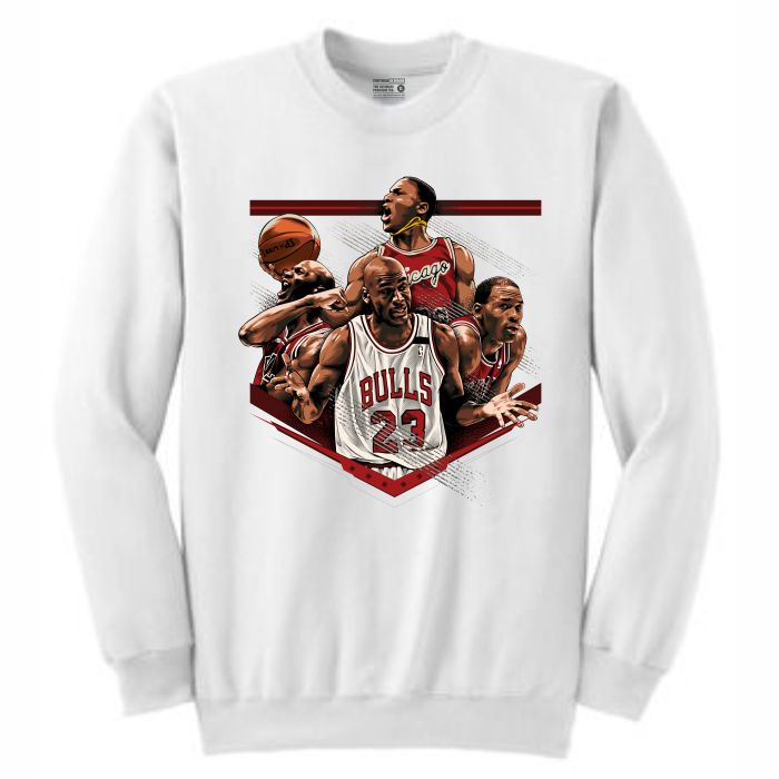 MJ White Crewneck (Tribute Collection)