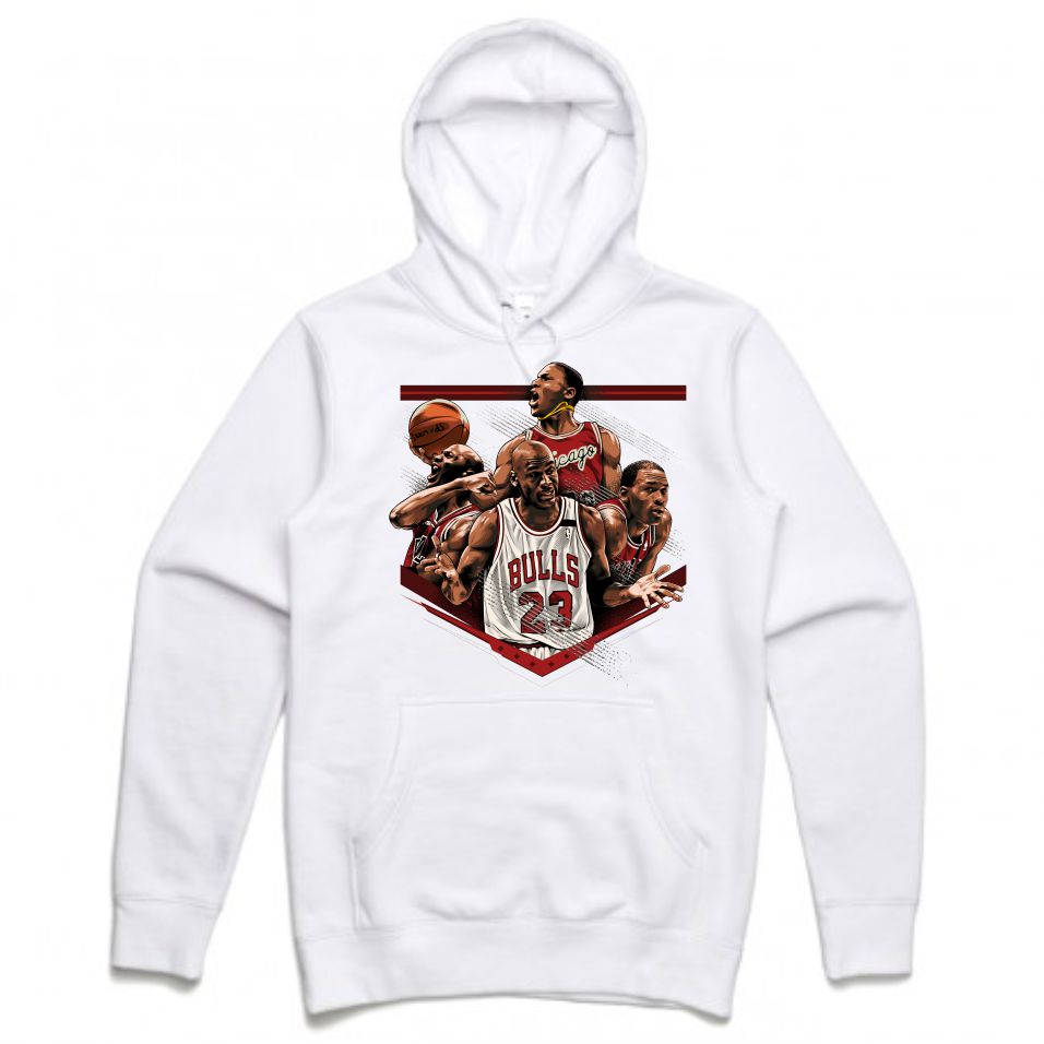 MJ White Hoodie (Tribute Collection)