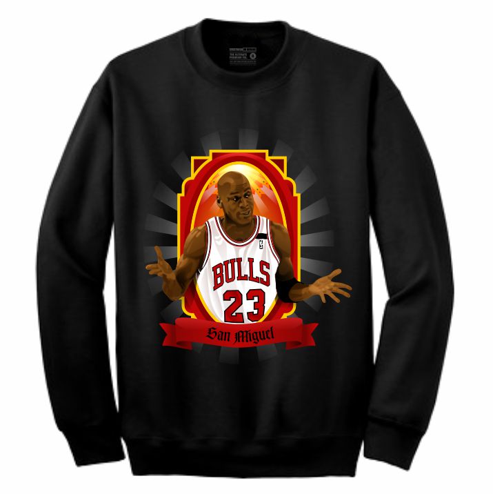 MJ Black Crewneck (Veladora Collection)