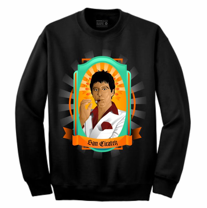 Scarface Black Crewneck (Veladora Collection)