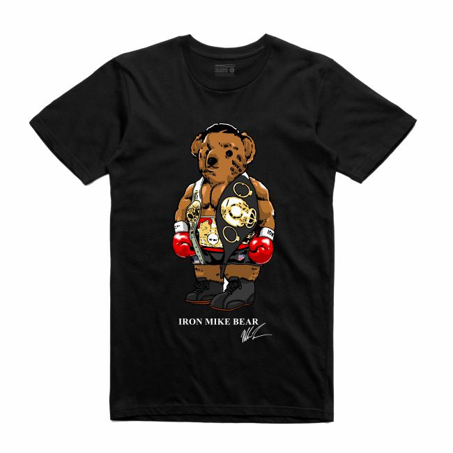 Iron Mike Black T-Shirt (Bear Collection)