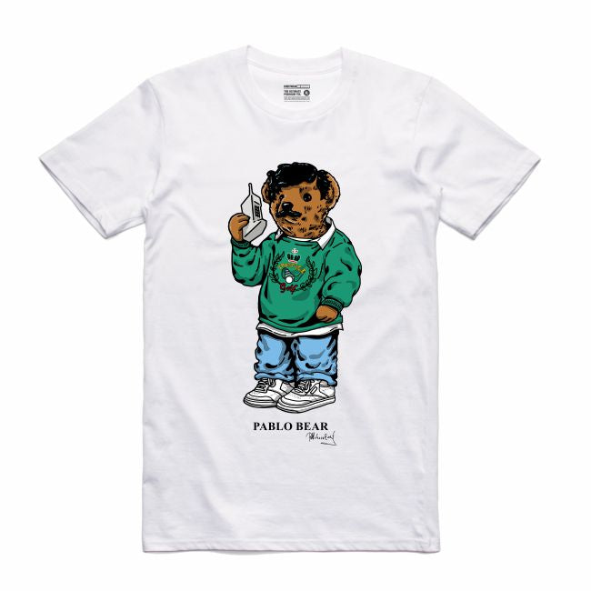 Pablo White T-Shirt (Bear Collection)