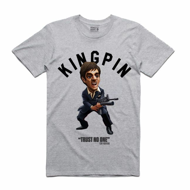 Scarface Grey T-Shirt (Toons Collection)