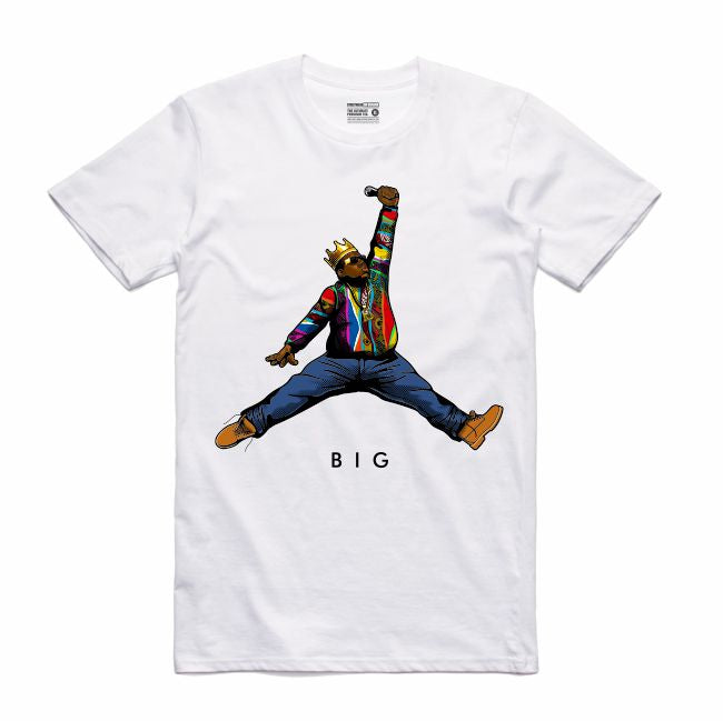 Biggie White T-Shirt (JMPMN Collection)