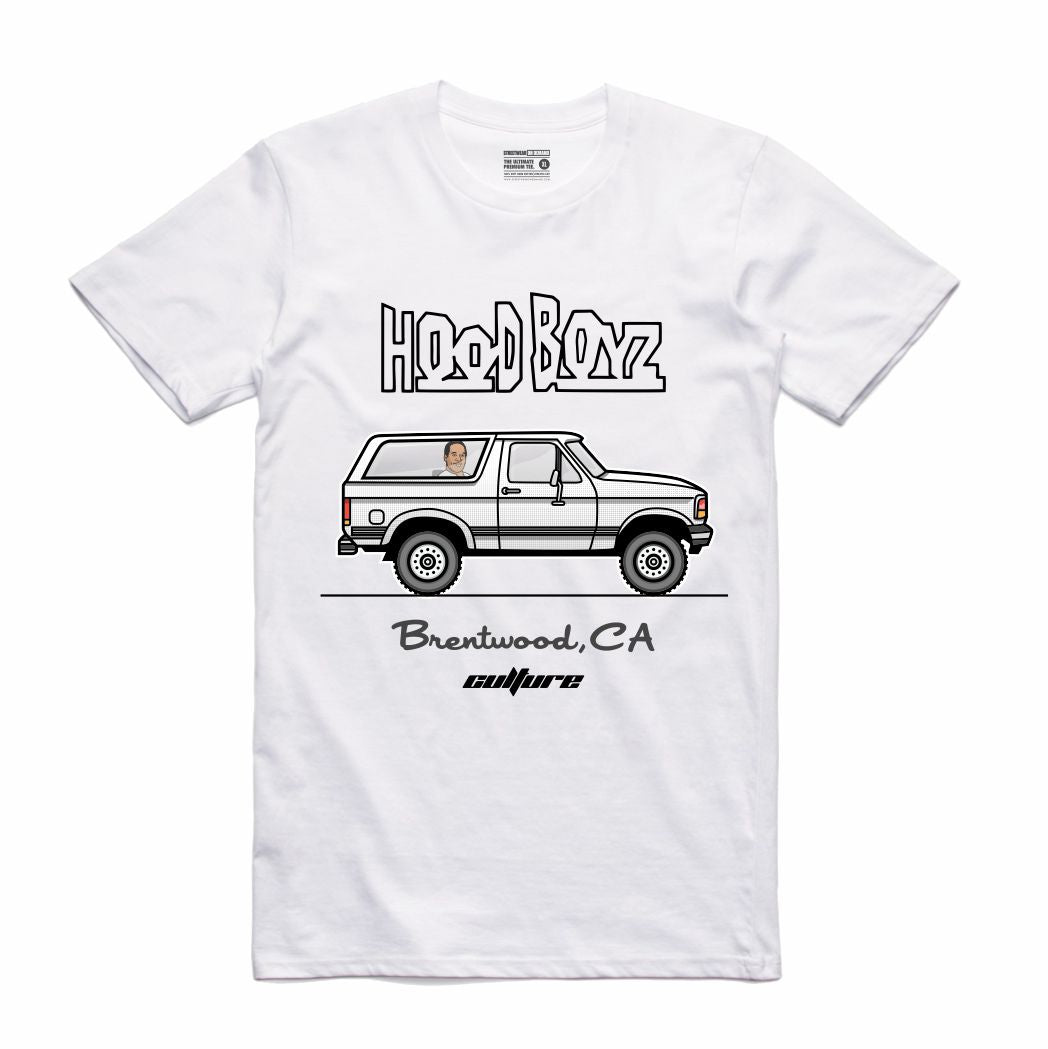 OJ Chase Hood Boys White T-Shirt (Culture)
