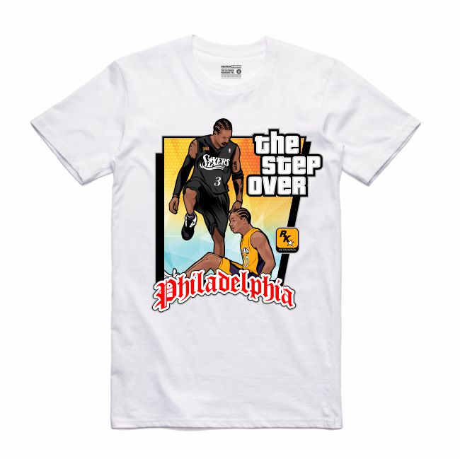 The Step Over White T-Shirt (GTA Collection)