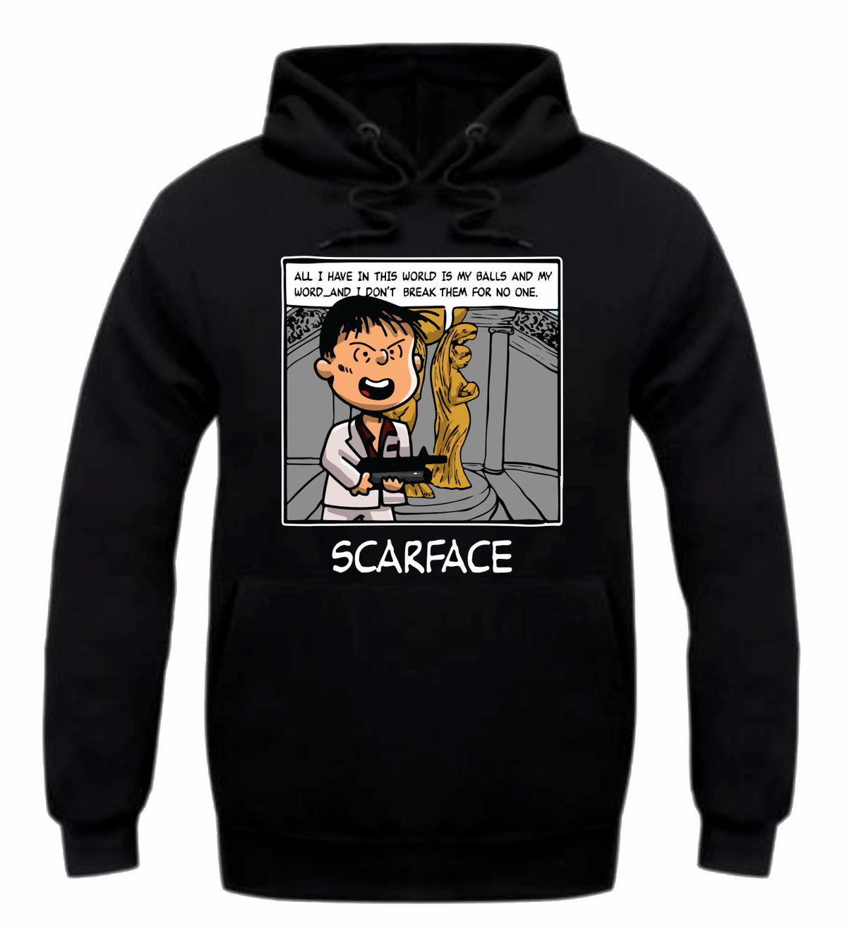 Paid In Full Black Hoodie (PNUTS Collection)