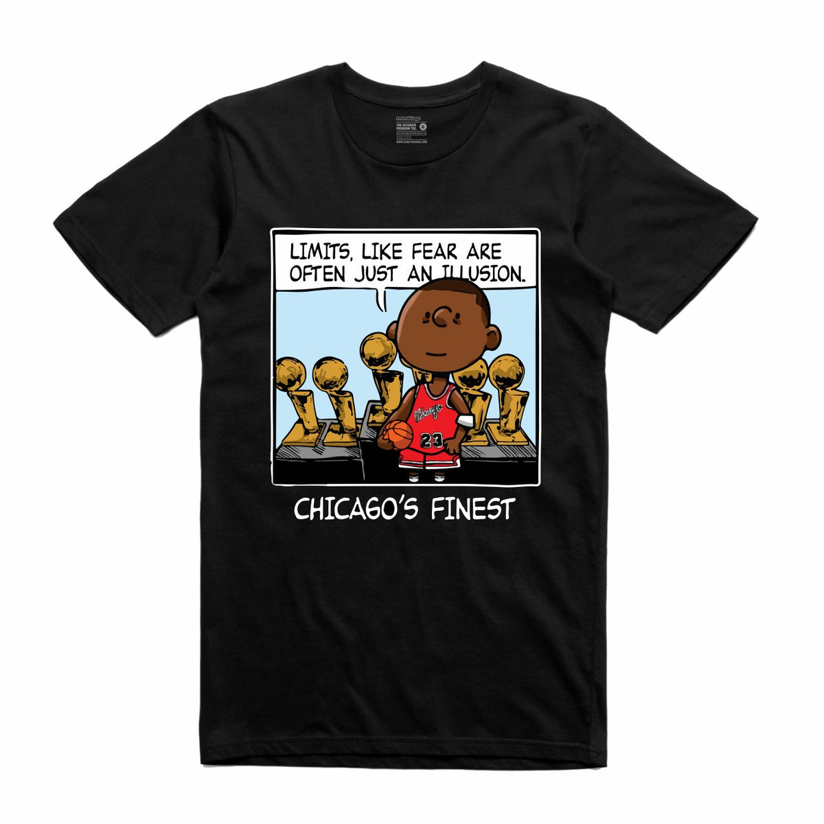 Chicago's Finest Black T-Shirt (PNUTS Collection)