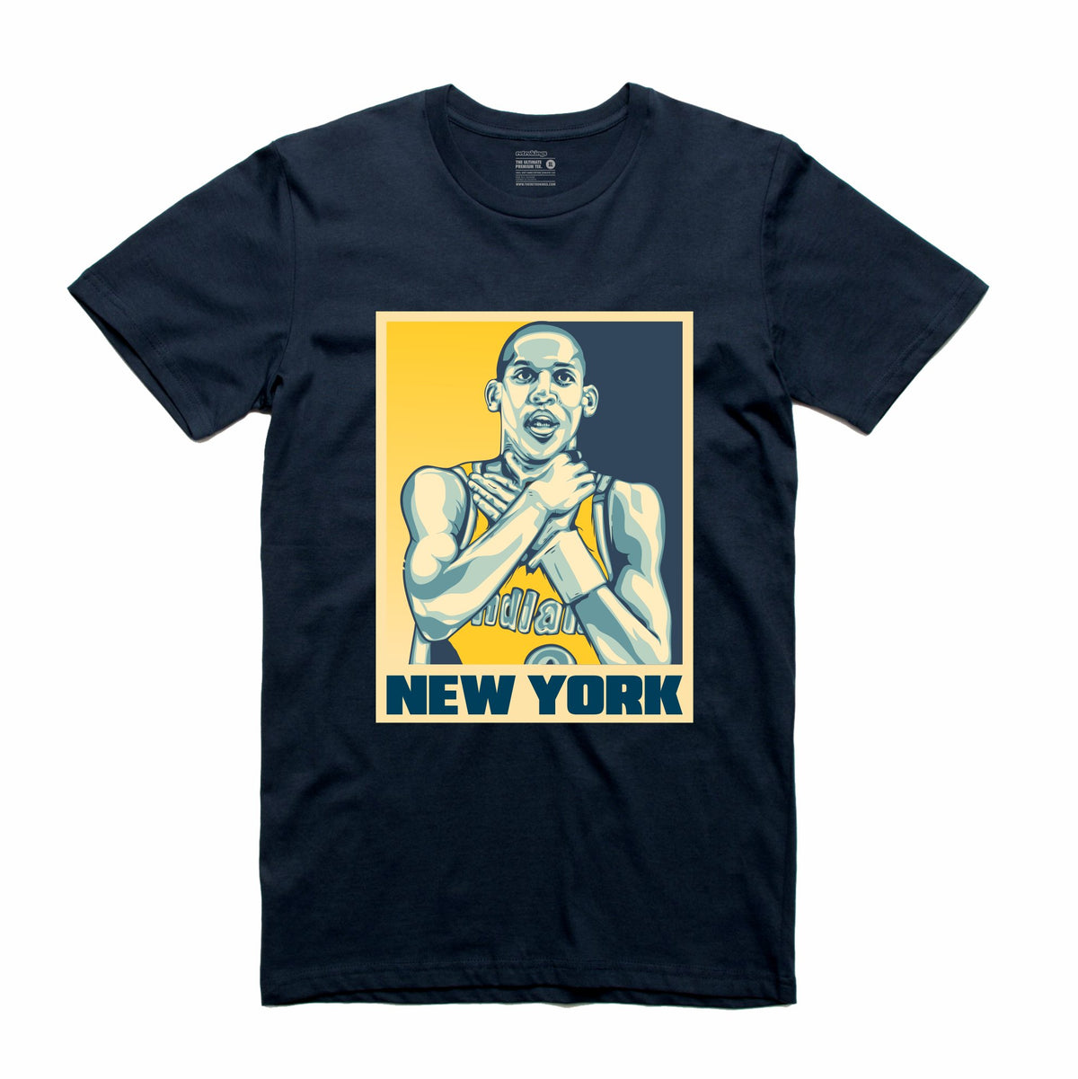 New York Navy T-Shirt (Stencil Collection)