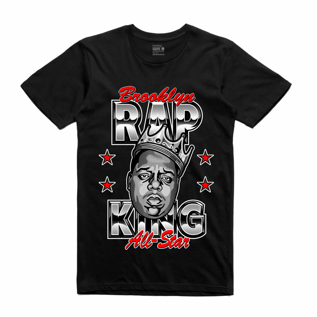 Biggie Black T-Shirt (Trap King Collection)