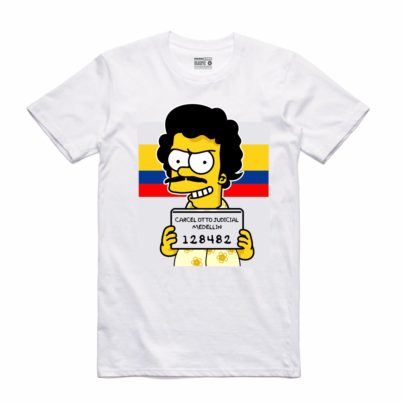 Esco Bart White T-Shirt (Bootleg Collection)