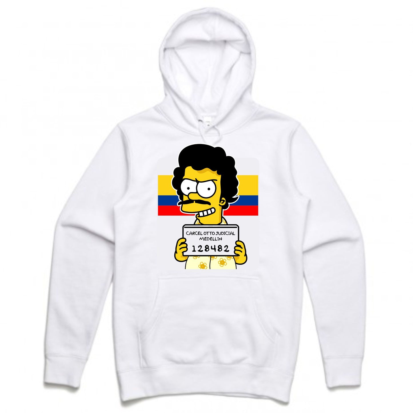 Esco Bart White Hoodie (Bootleg Collection)