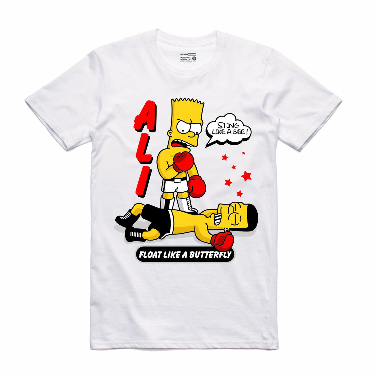 Ali Bart White T-Shirt (Bootleg Collection)