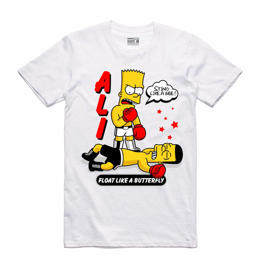 Ali Bart White T-Shirt (Bootleg Collection)