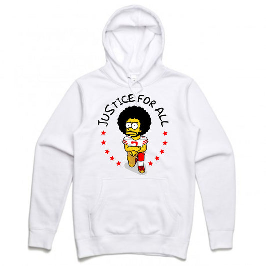 Kap Bart White Hoodie (Bootleg Collection)