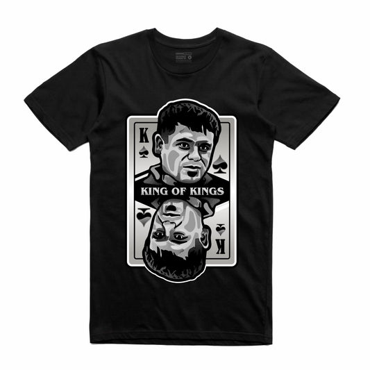 King of Kings Chapo Black T-Shirt (Deck of Cards Collection)