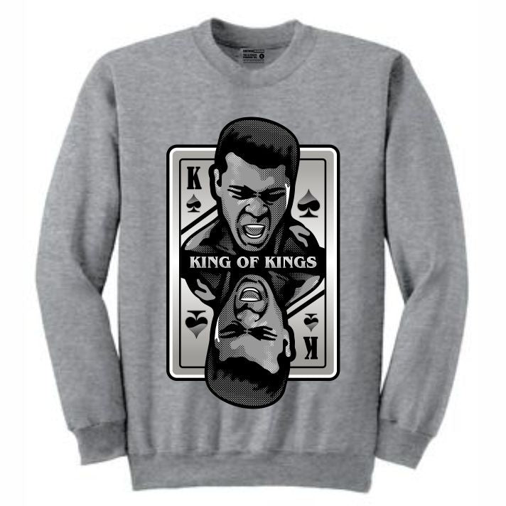 King of Kings Ali Grey Crewneck (Deck of Cards Collection)