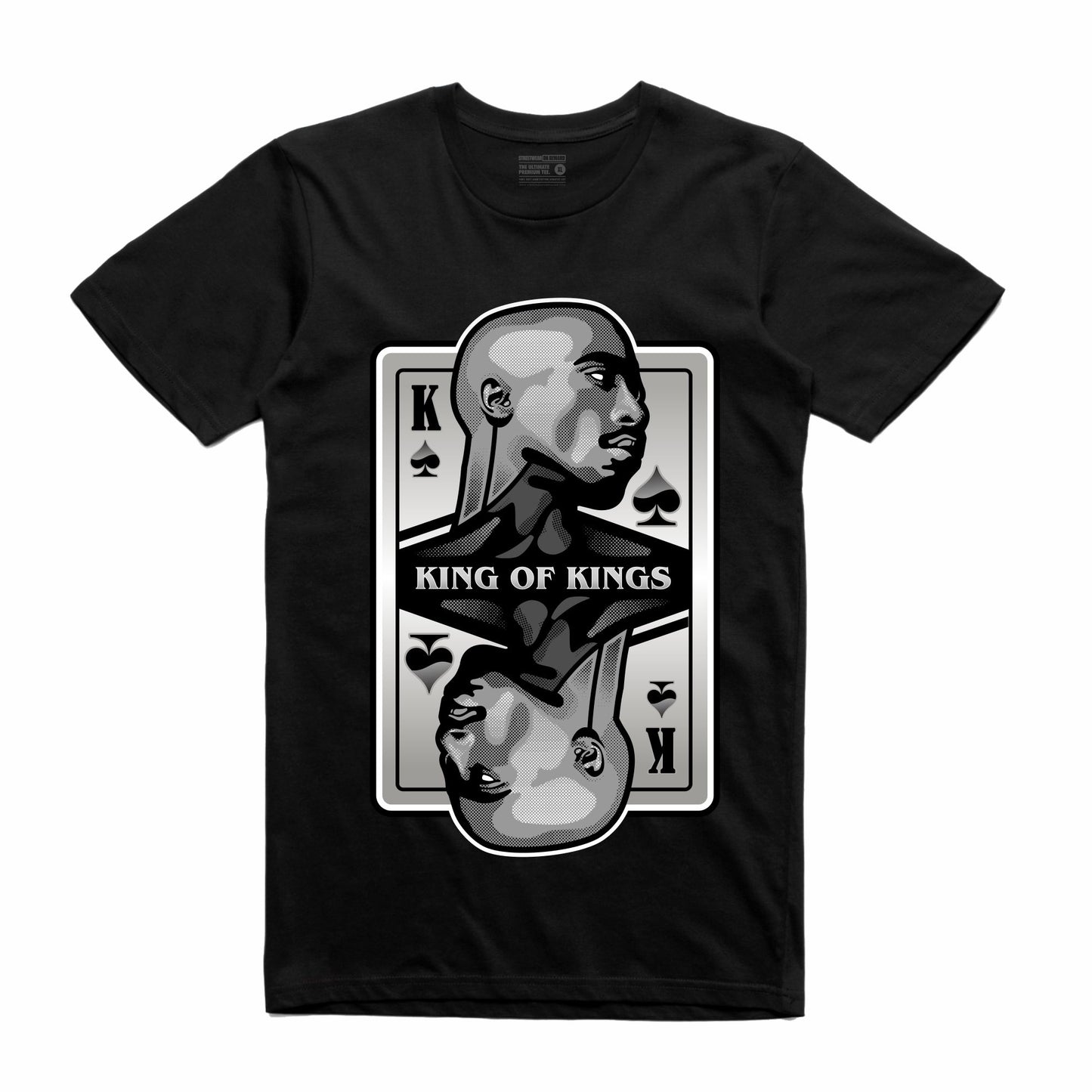 King of Kings Thug Black T-Shirt (Deck of Cards Collection)