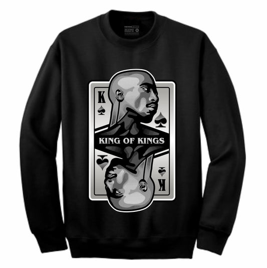 King of Kings Thug Black Crewneck (Deck of Cards Collection)