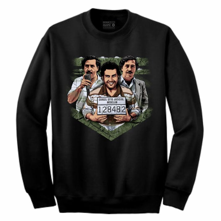Pablo Black Crewneck (Tribute Collection)