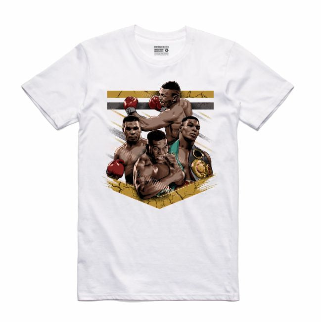 Mike Tyson White T-Shirt (Tribute Collection)