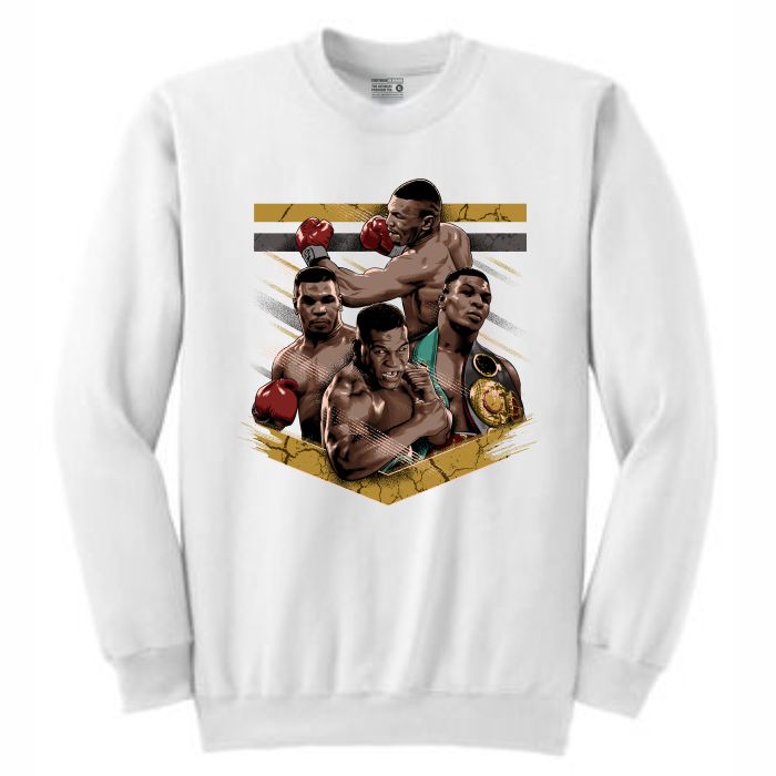 Mike Tyson White Crewneck (Tribute Collection)