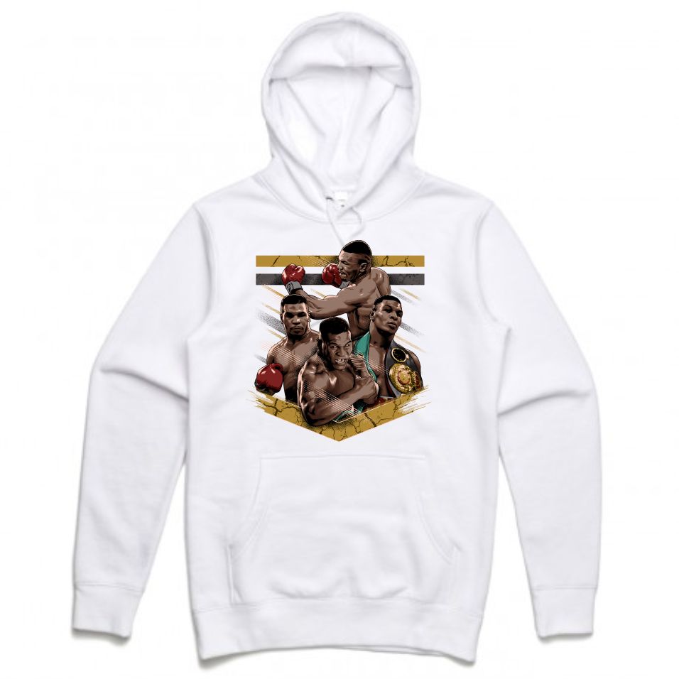 Mike Tyson White Hoodie (Tribute Collection)