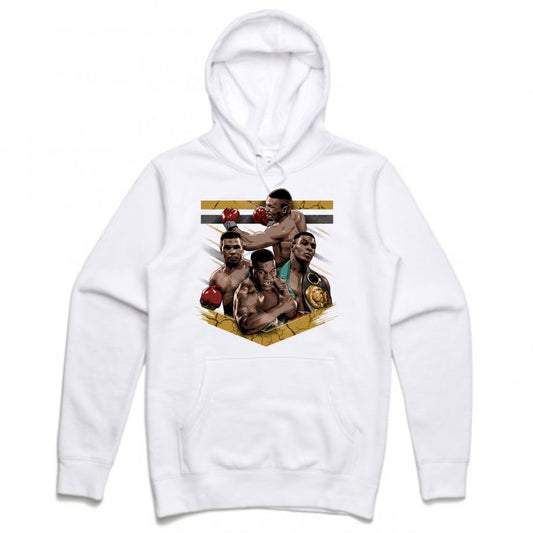 Mike Tyson White Hoodie (Tribute Collection)