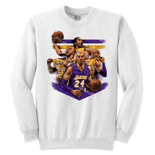 Mamba White Crewneck (Tribute Collection)