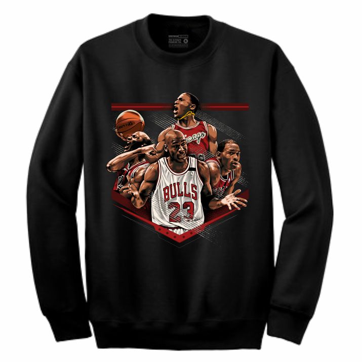 MJ Black Crewneck (Tribute Collection)