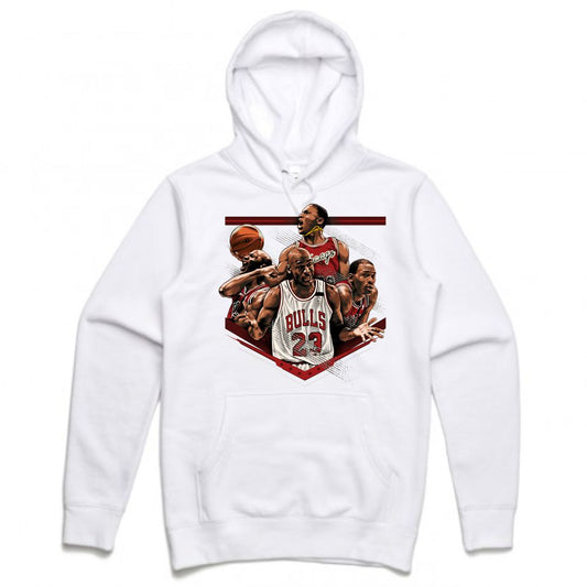 MJ White Hoodie (Tribute Collection)