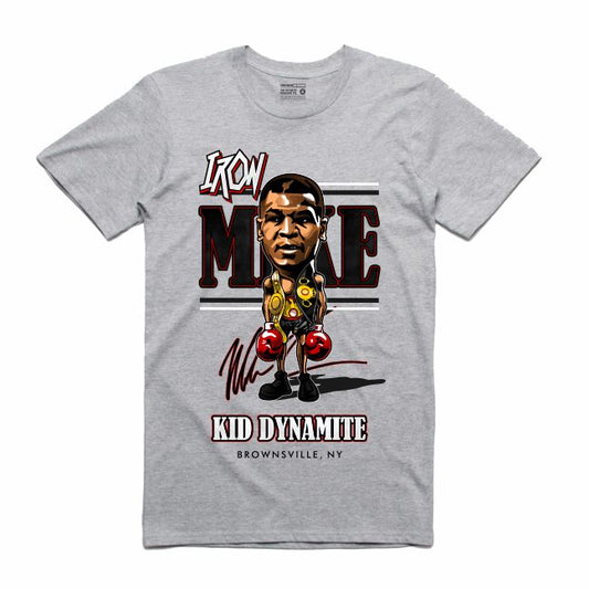 Iron Mike Grey T-Shirt (Caricature Collection)