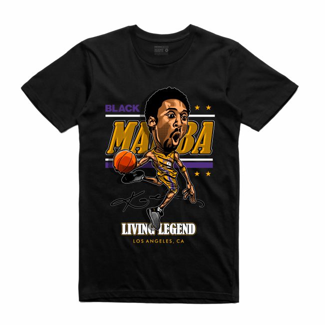 Mamba Black T-Shirt (Caricature Collection)