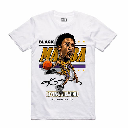 Mamba White T-Shirt (Caricature Collection)