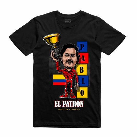 Pablo Black T-Shirt (Caricature Collection)