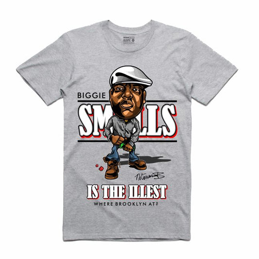 Biggie Grey T-Shirt (Caricature Collection)