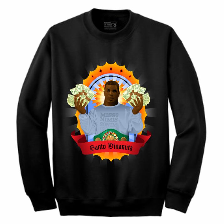 Iron Mike Black Crewneck (Veladora Collection)