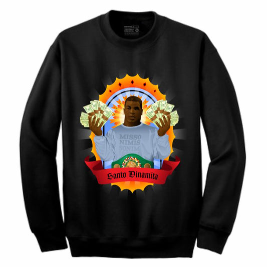Iron Mike Black Crewneck (Veladora Collection)