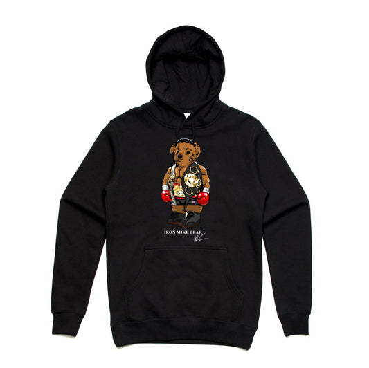 Iron Mike Black Hoodie (Bear Collection)