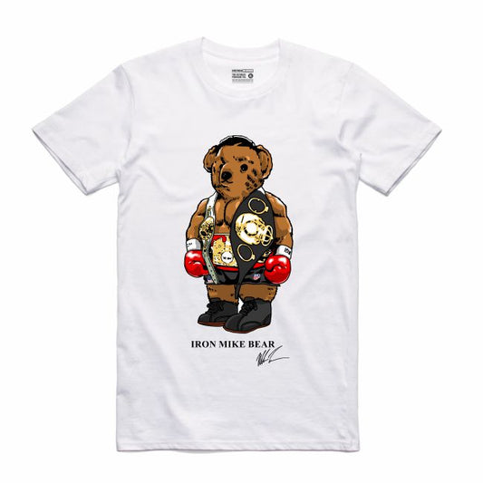 Iron Mike White T-Shirt (Bear Collection)