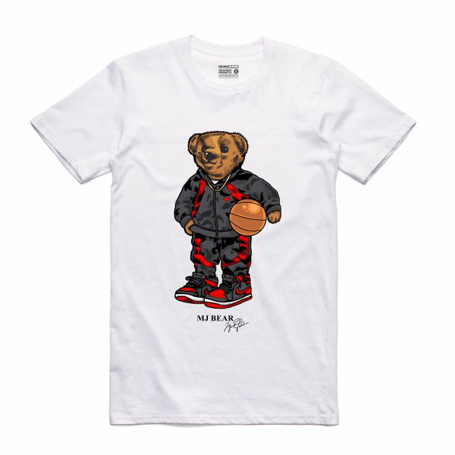 MJ White T-Shirt (Bear Collection)