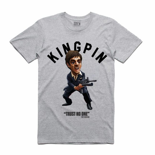 Scarface Grey T-Shirt (Toons Collection)