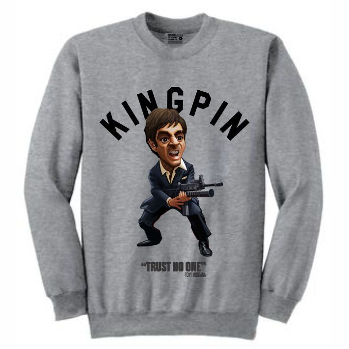 Scarface Grey Crewneck (Toons Collection)