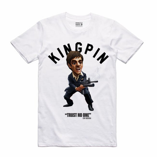 Scarface White T-Shirt (Toons Collection)