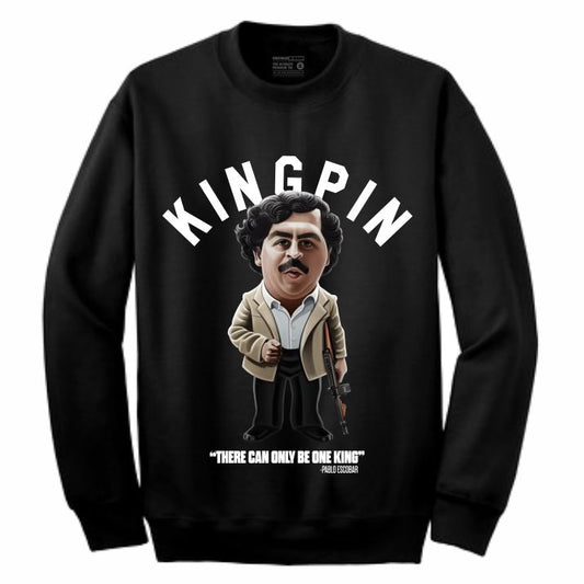 Pablo Black Crewneck (Toons Collection)