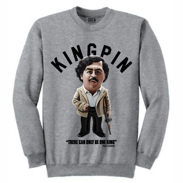 Pablo Grey Crewneck (Toons Collection)