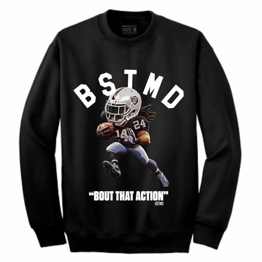Beastmode Black Crewneck (Toons Collection)