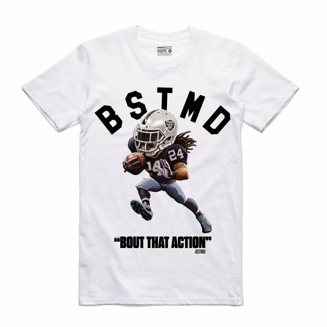 Beastmode White T-Shirt (Toons Collection)